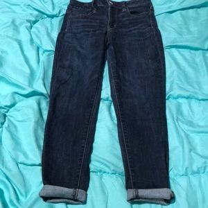 American Eagle dark-wash high waisted Jeans
